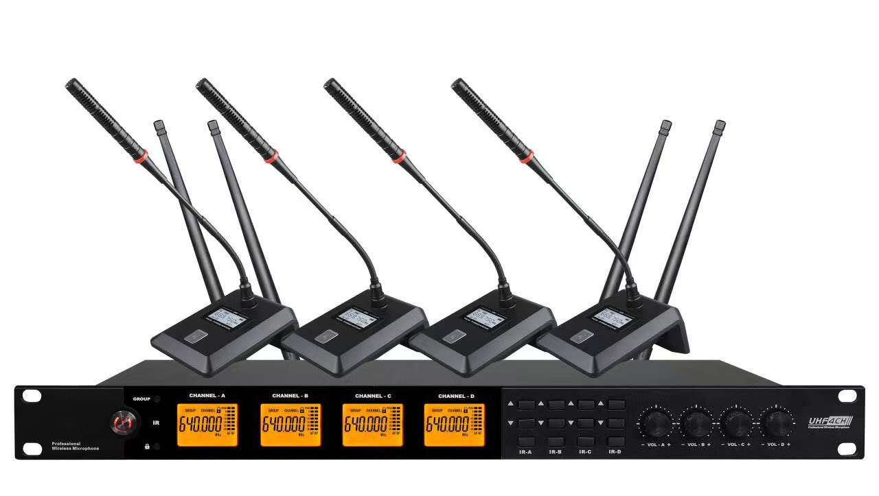 无线会议话筒1拖4